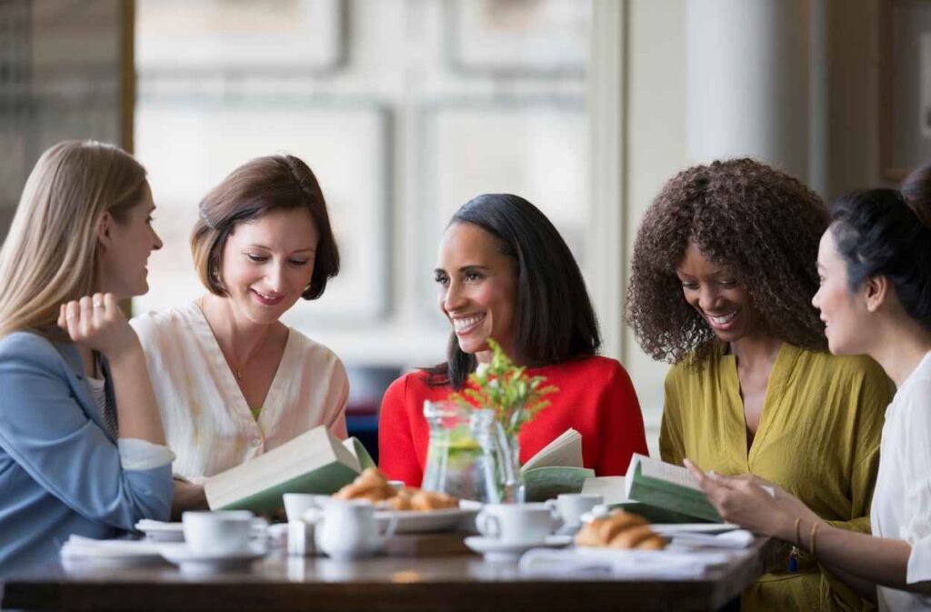 book club gathering