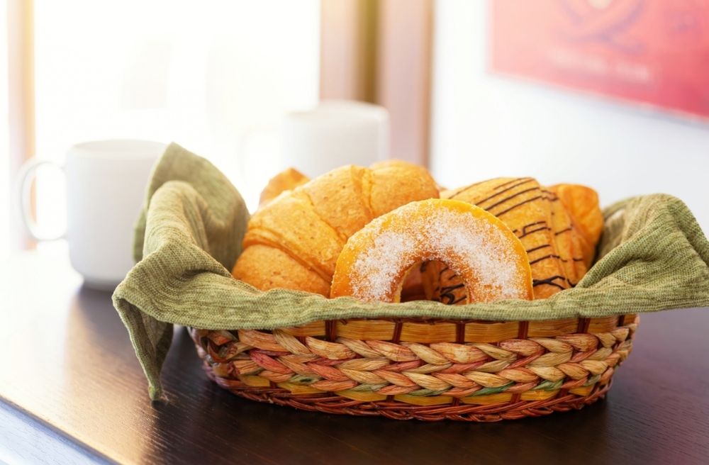 breakfast pastry basket