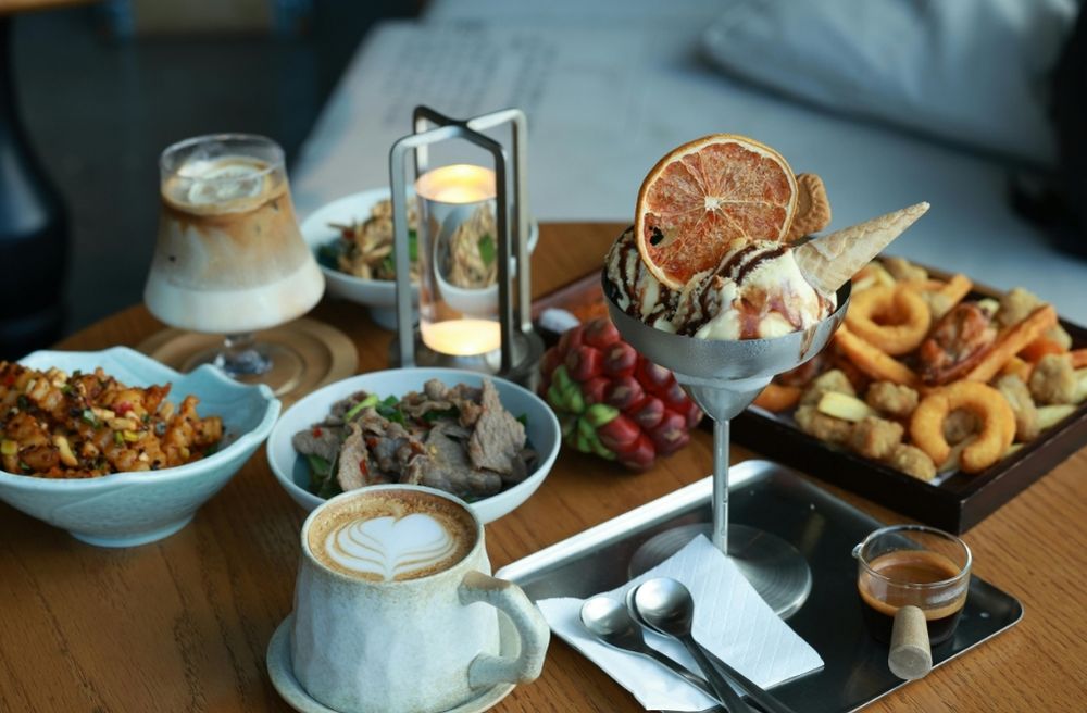 coffee brunch station