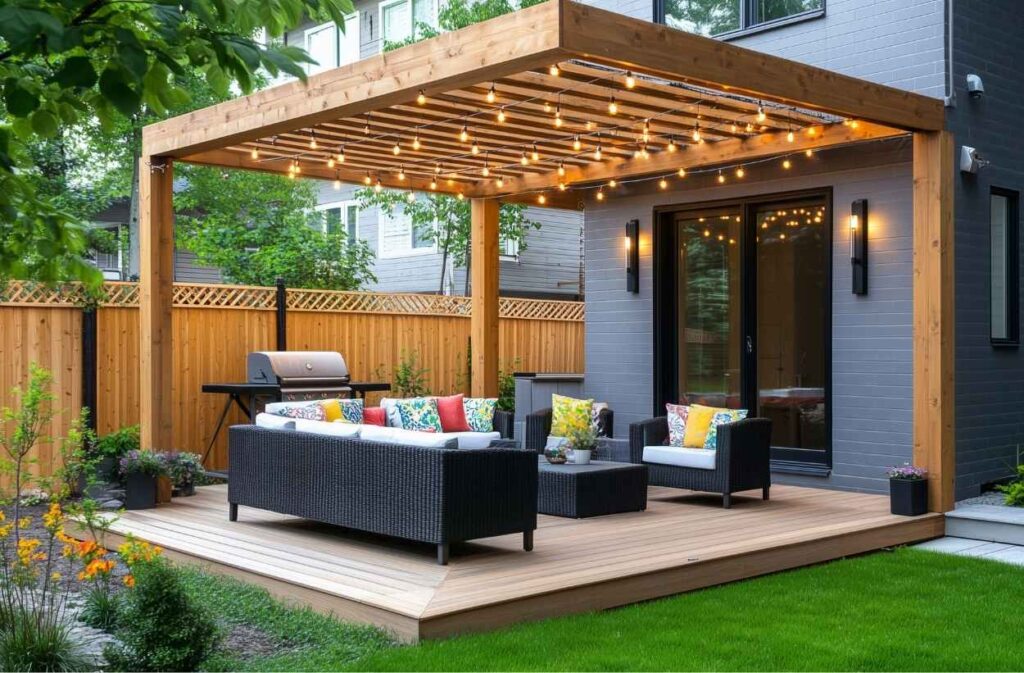 patio string lights