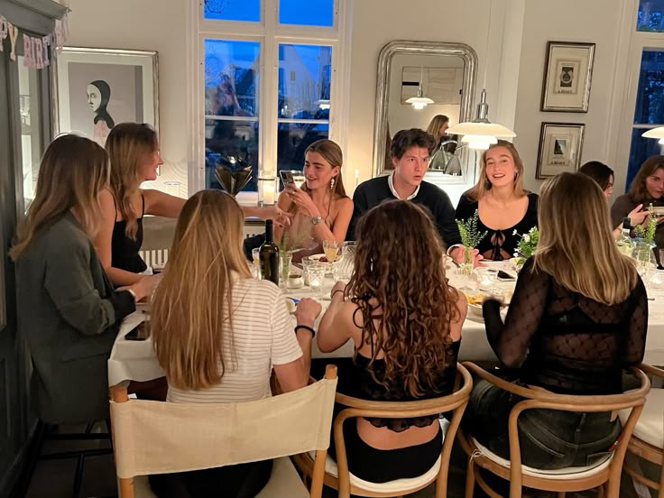 end of party conversation