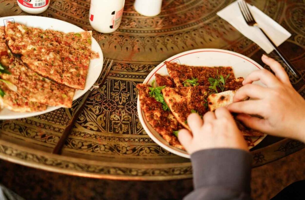 flatbread topping dinner party