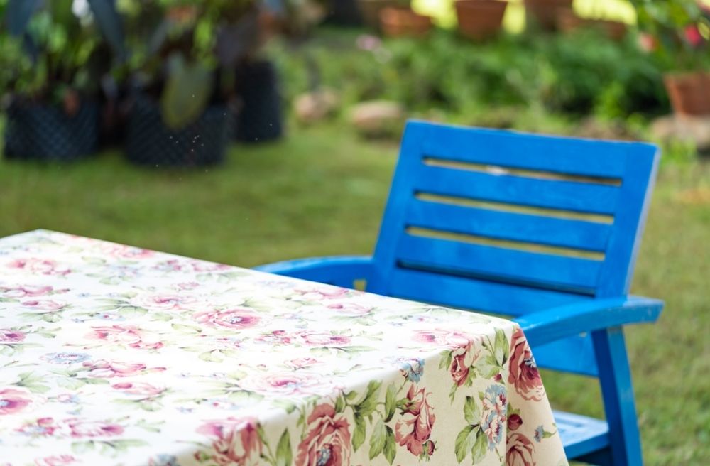 floral tablecloth
