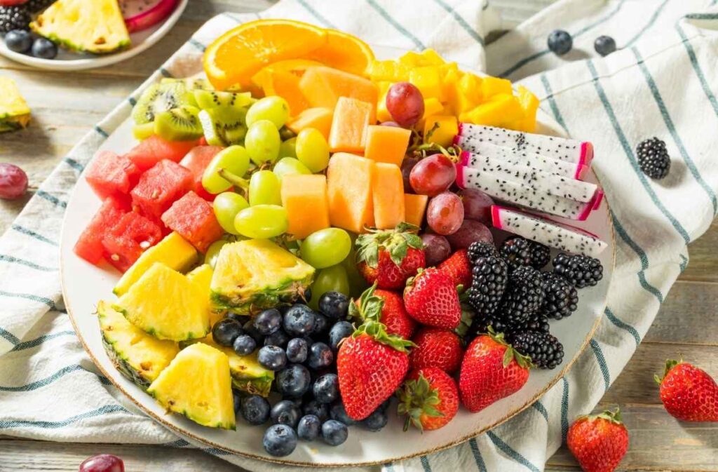 fresh fruit platter