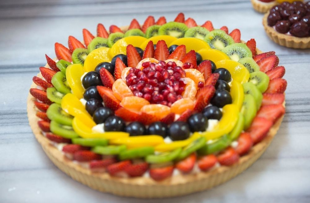 fruit breakfast tart