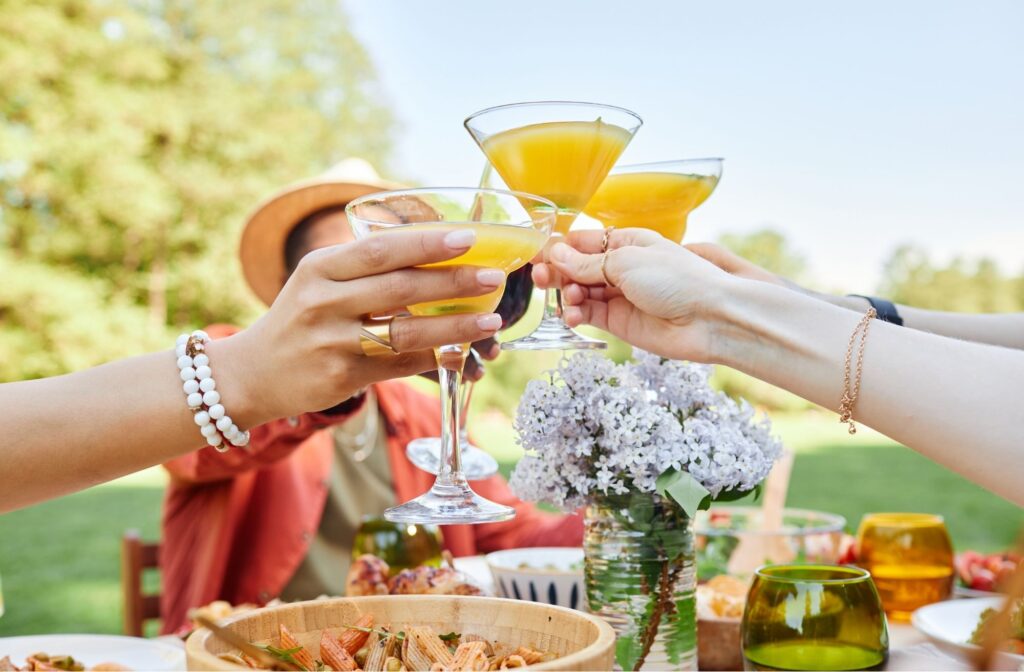 garden cocktail party