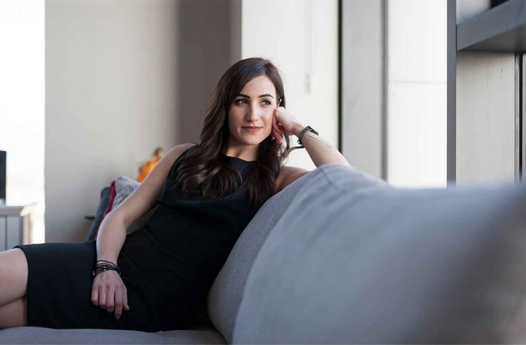 guest relaxing in quiet corner at home