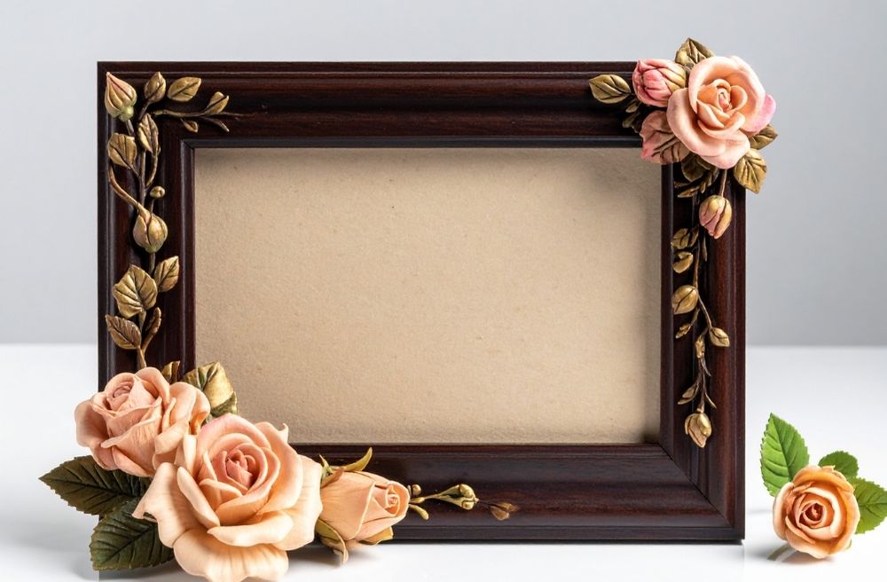 handmade decorative photo frame