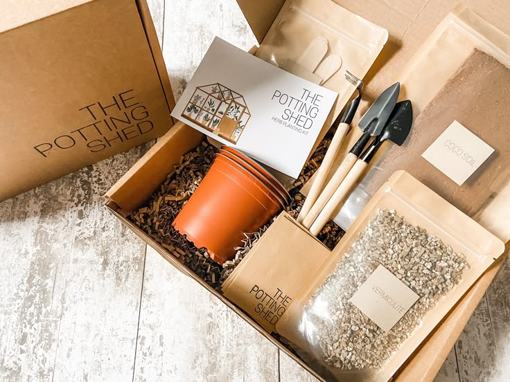 indoor herb growing kit