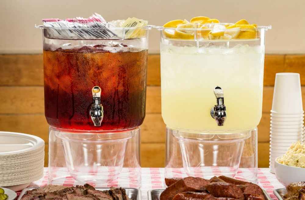 large beverage dispenser party