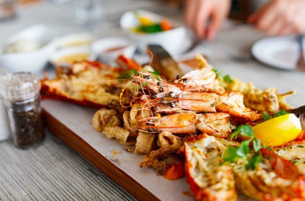 low country outdoor dinner
