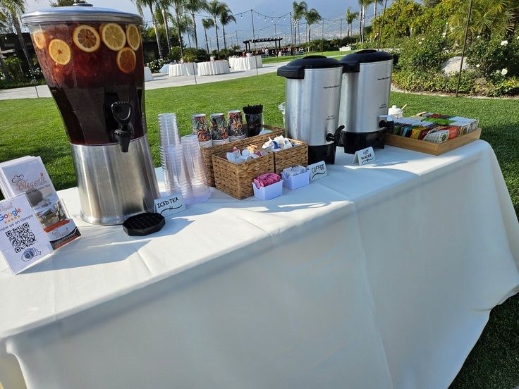 coffee tea station party