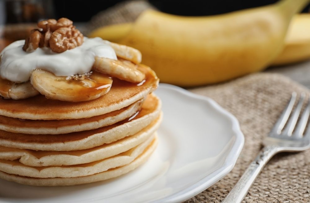 pancake toppings station