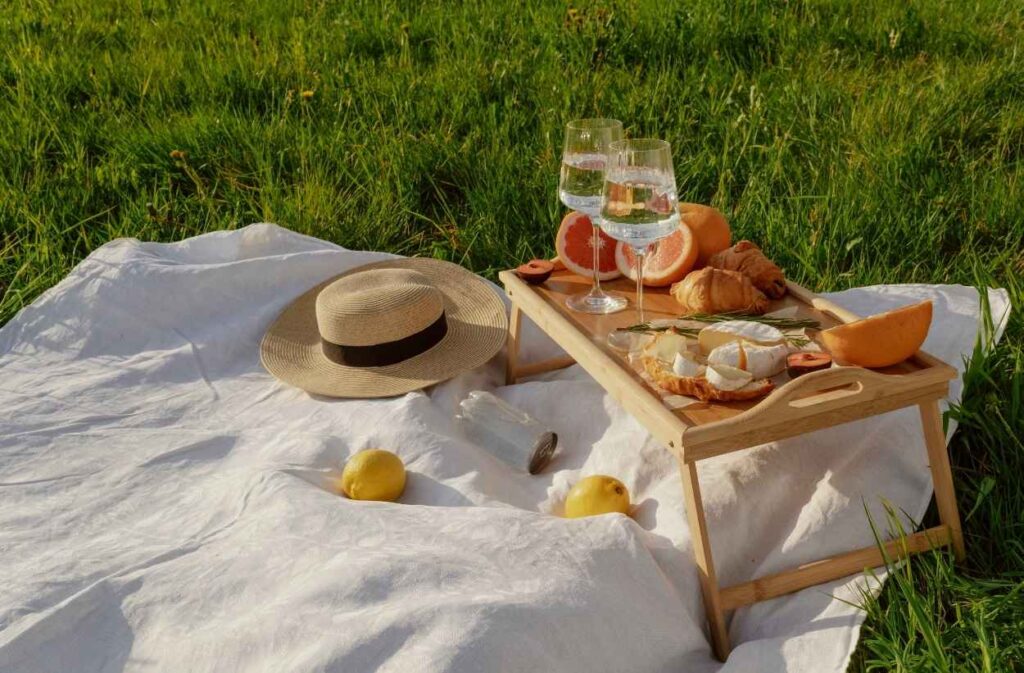 picnic dessert table