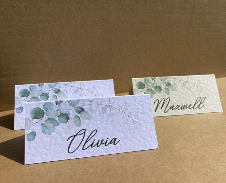 garden place cards