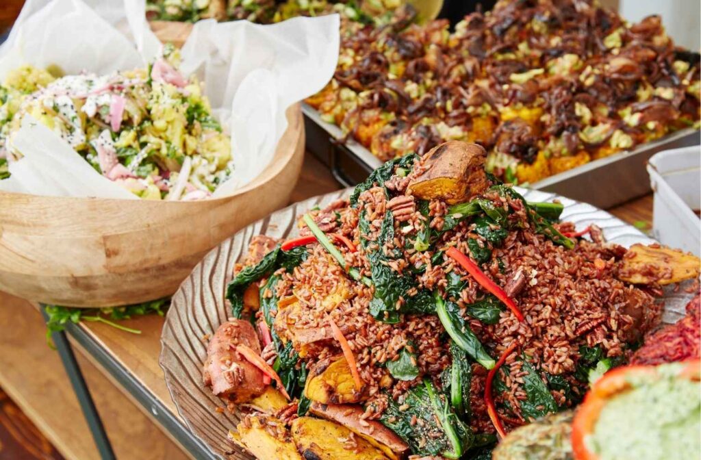 potluck coordination food categories