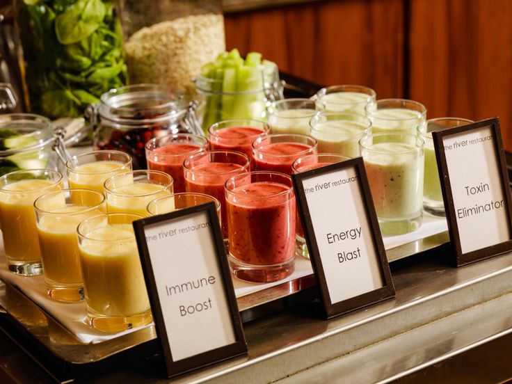 smoothie station brunch