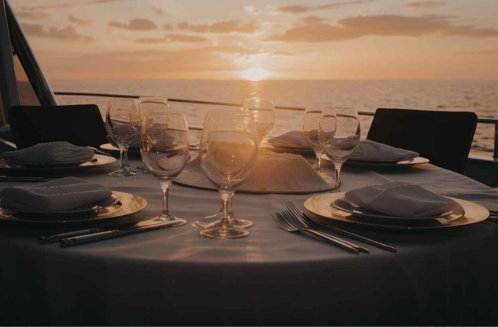 sunset dinner