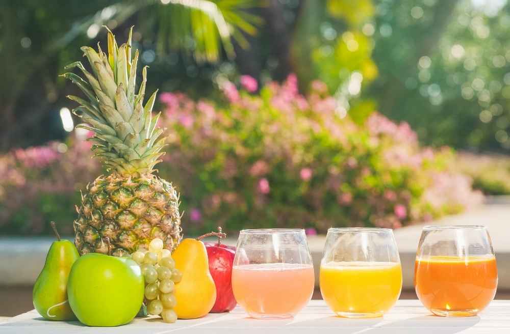 tropical fruit bar