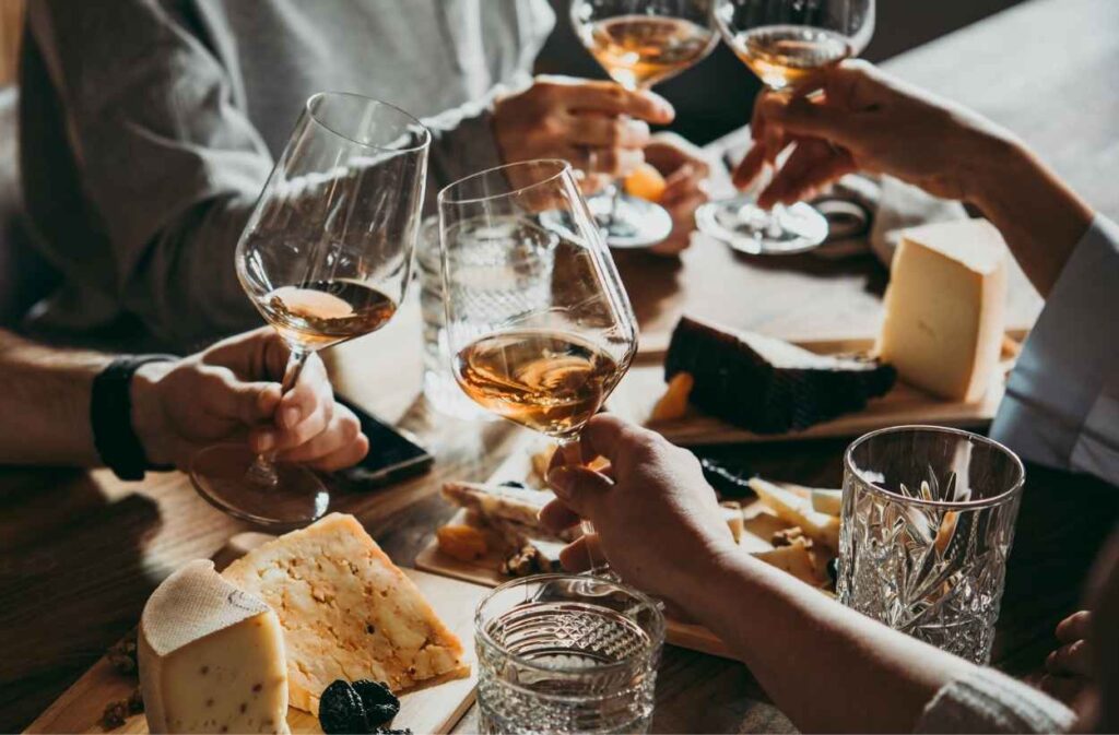 wine cheese party