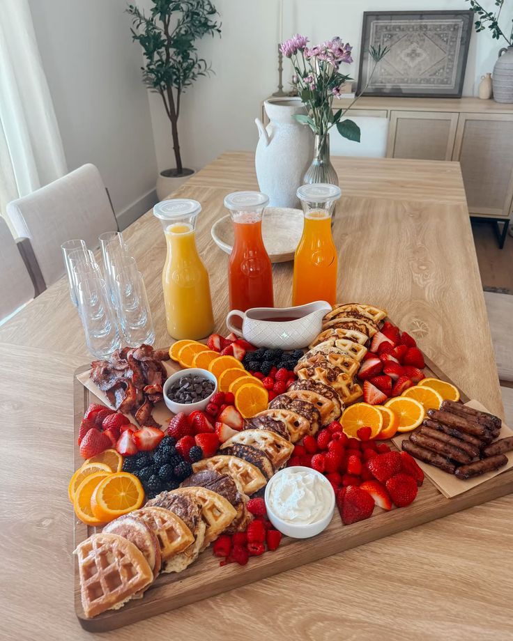 breakfast charcuterie board