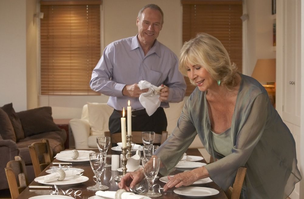 Host preparing a home before guests arrive