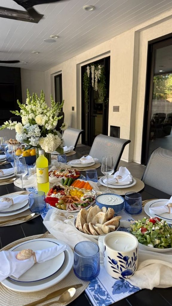Mediterranean dinner party