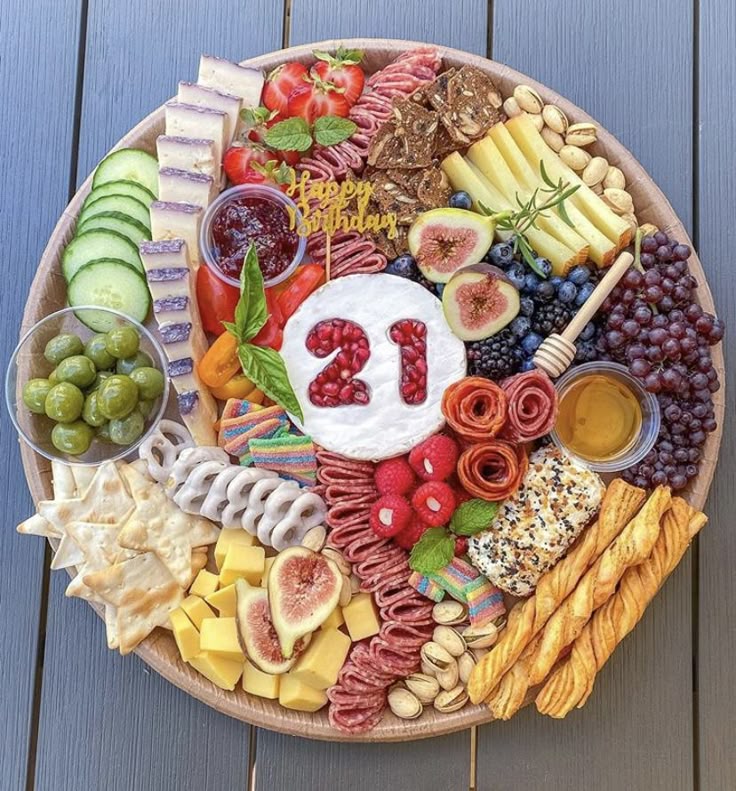 birthday charcuterie board