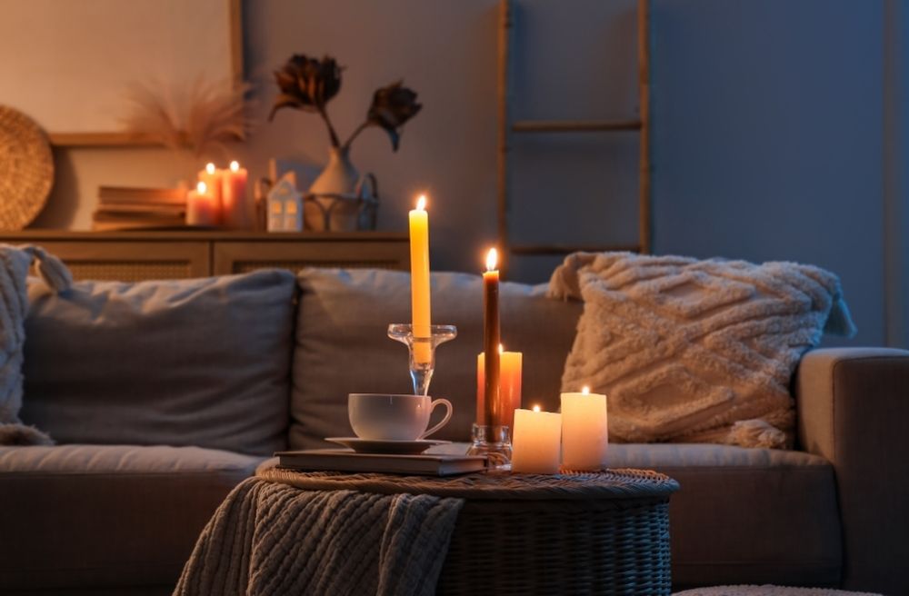 candles home decor