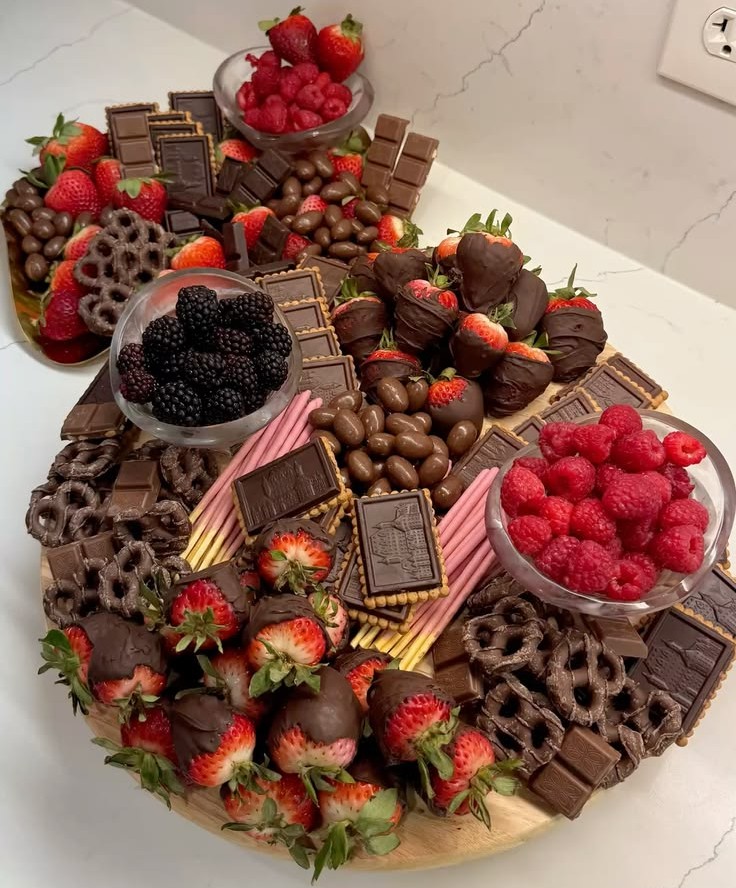 chocolate charcuterie board