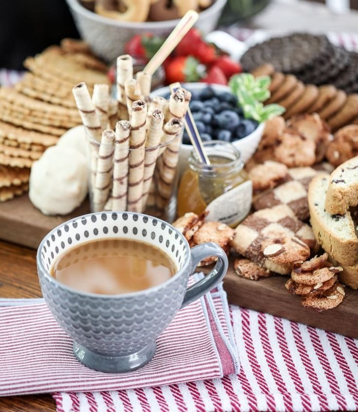 coffee charcuterie board
