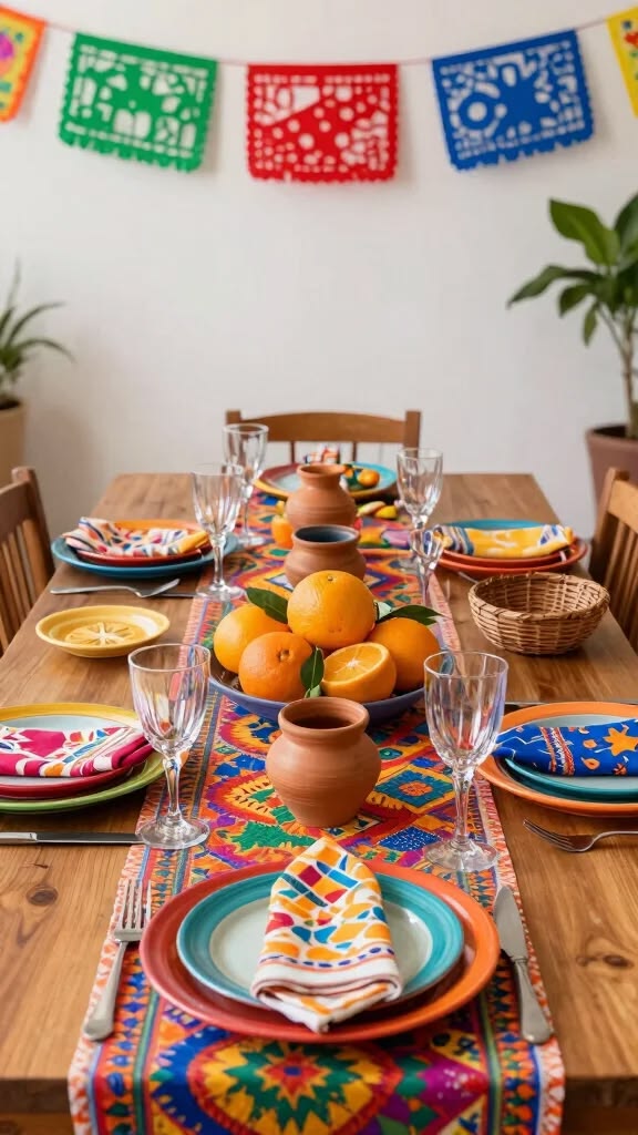 colorful fiesta party