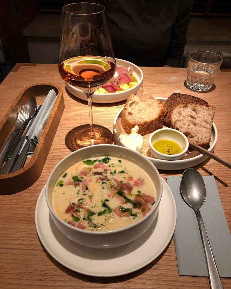 cozy soup dinner party