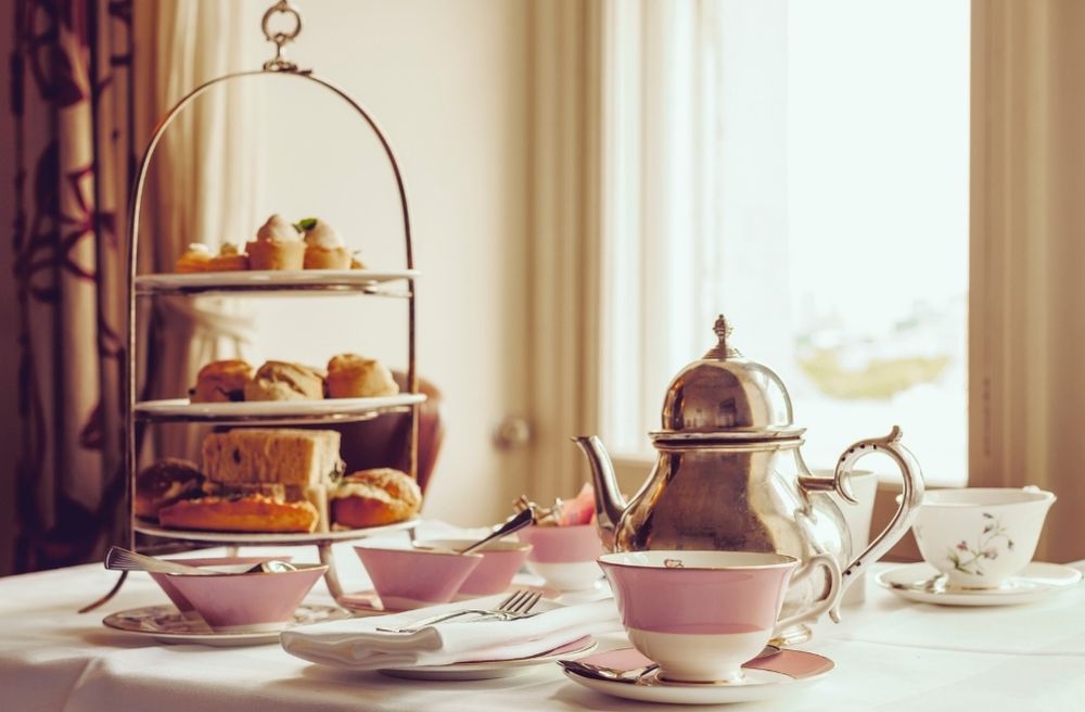 elegant afternoon tea