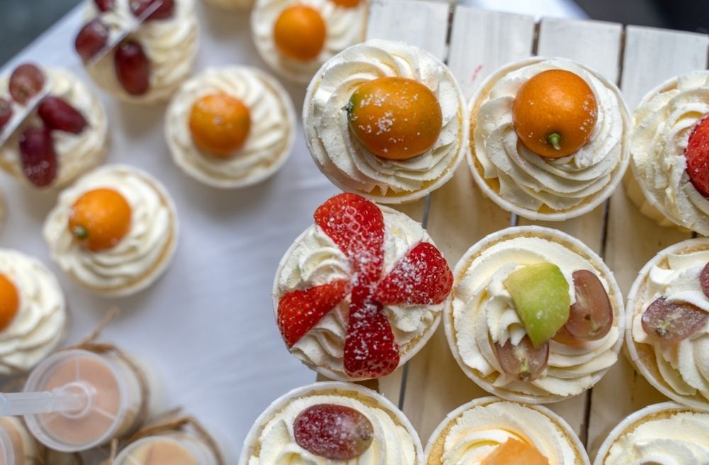 elegant homemade dessert dinner party
