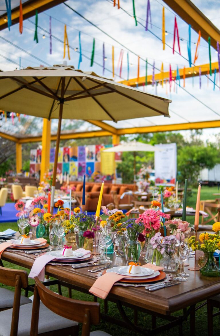 elegant outdoor party decorations
