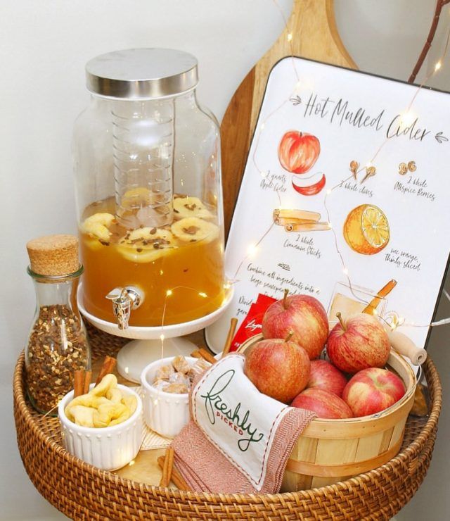 fall cider bar