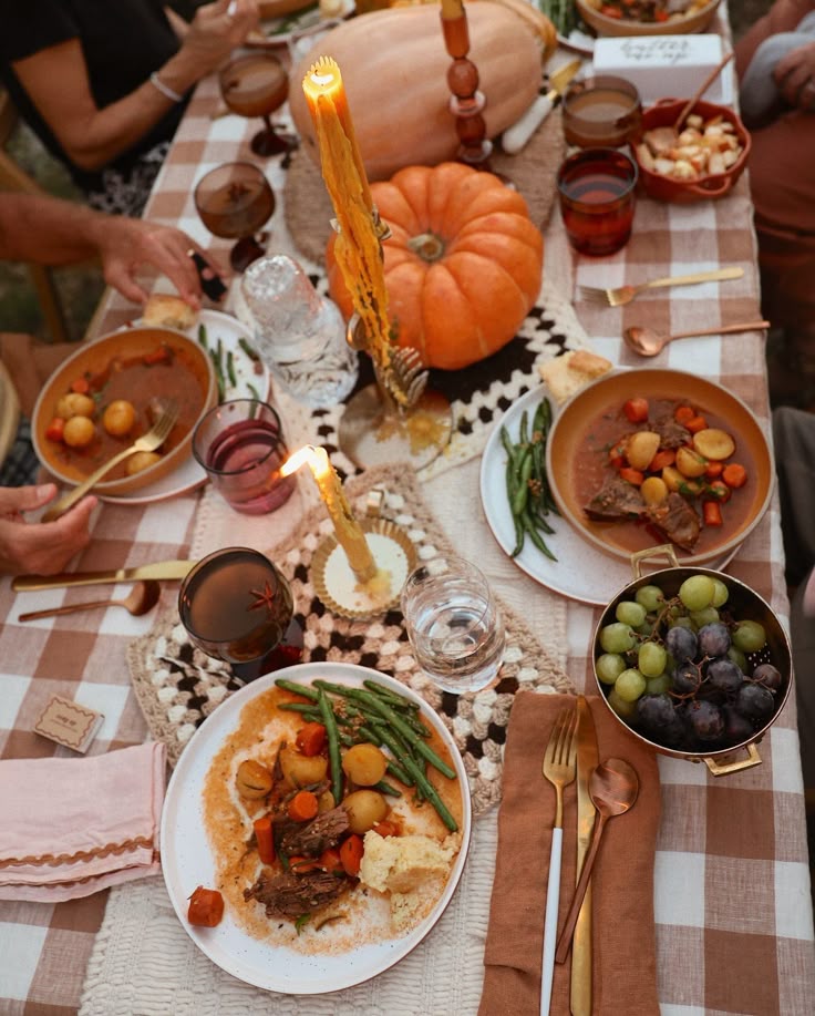 fall harvest potluck