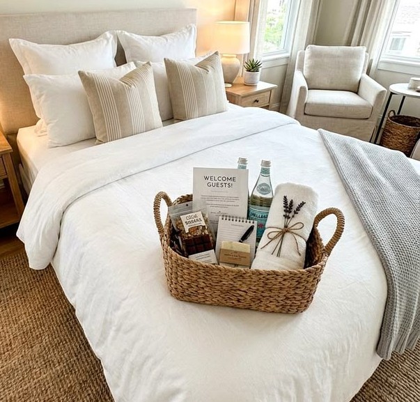 guest welcome basket