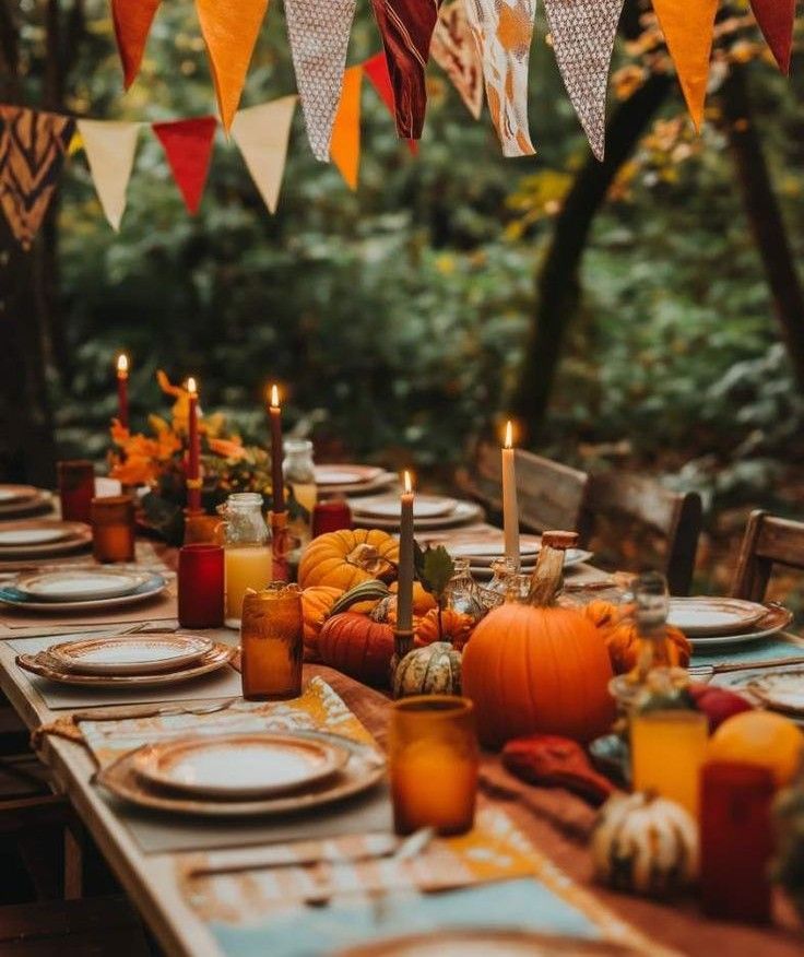 fall harvest gathering ideas