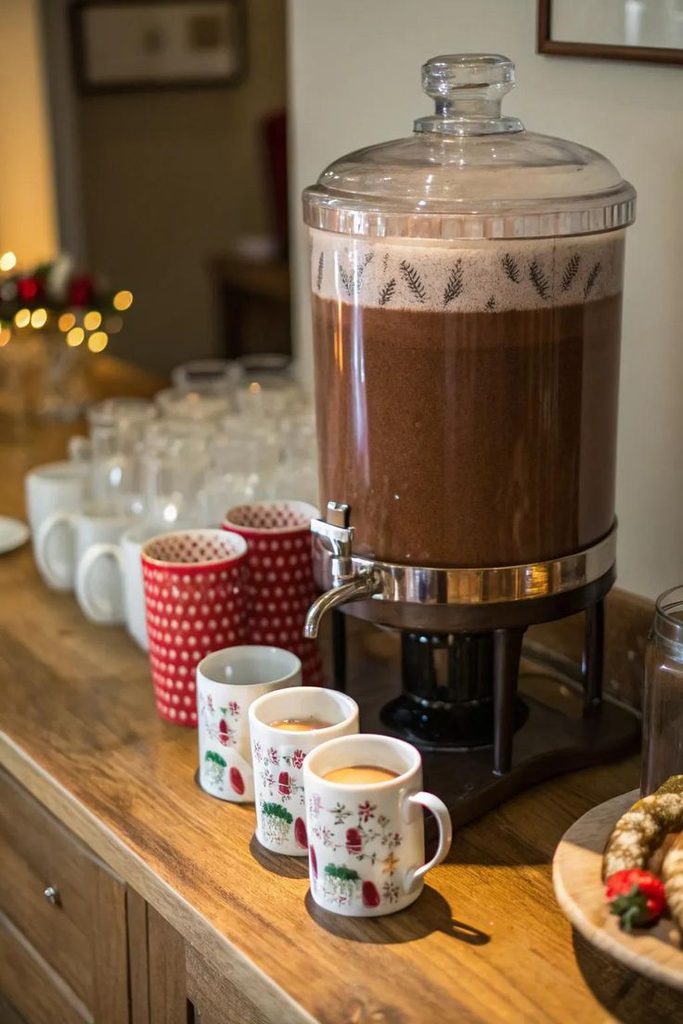 hot chocolate station