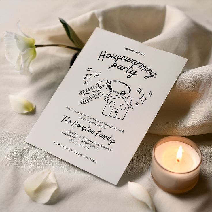 Housewarming Party Checklist