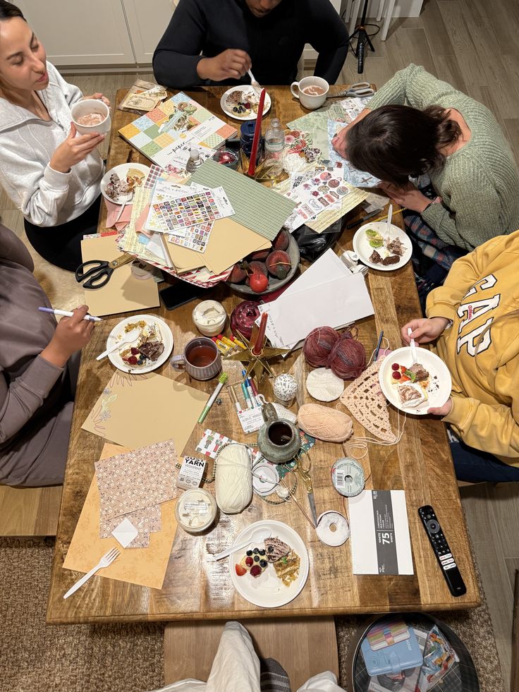indoor crafting party