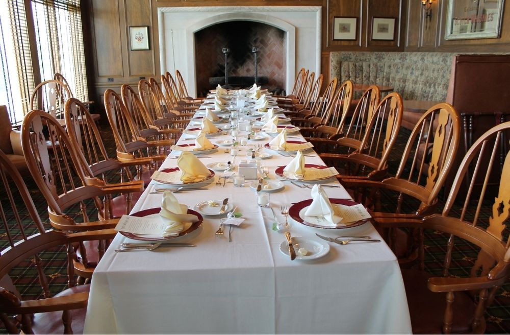 long table gathering
