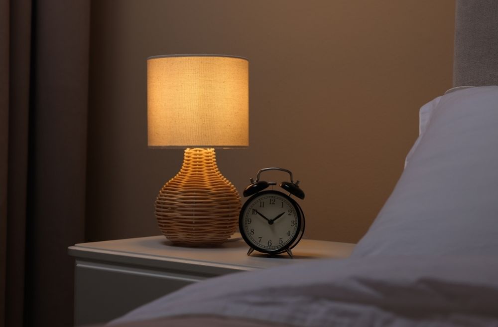 minimalist bedroom nightstand