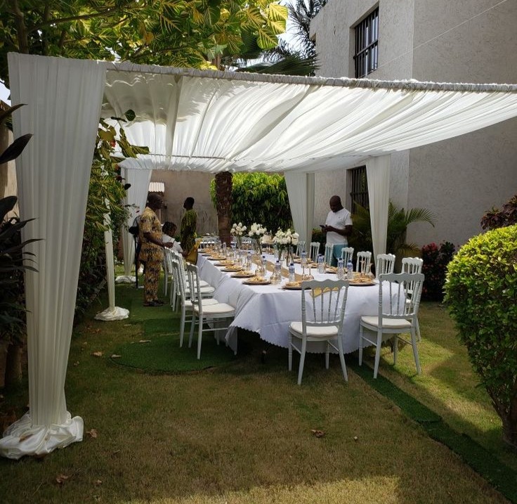 outdoor fabric canopy