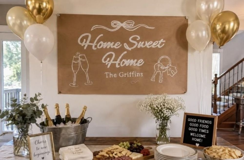 simple housewarming decor