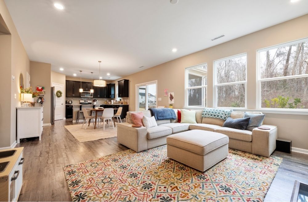 uncluttered home interior
