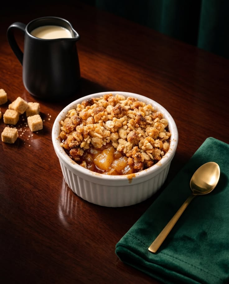 warm baked dessert dinner party