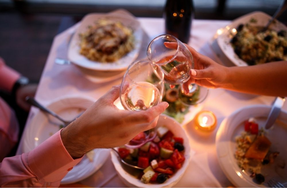 winter date night dinner